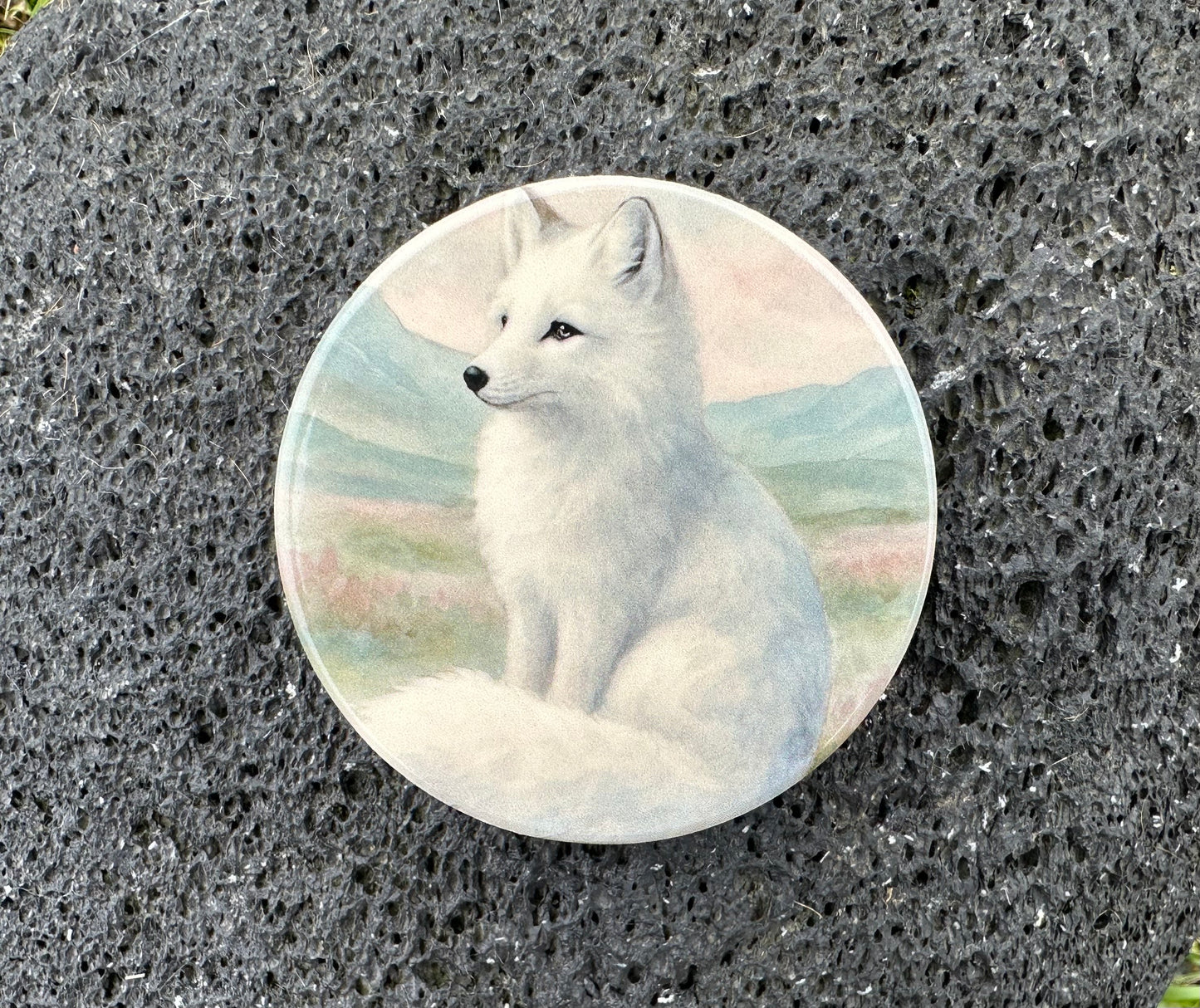 Arctic Fox Magnet