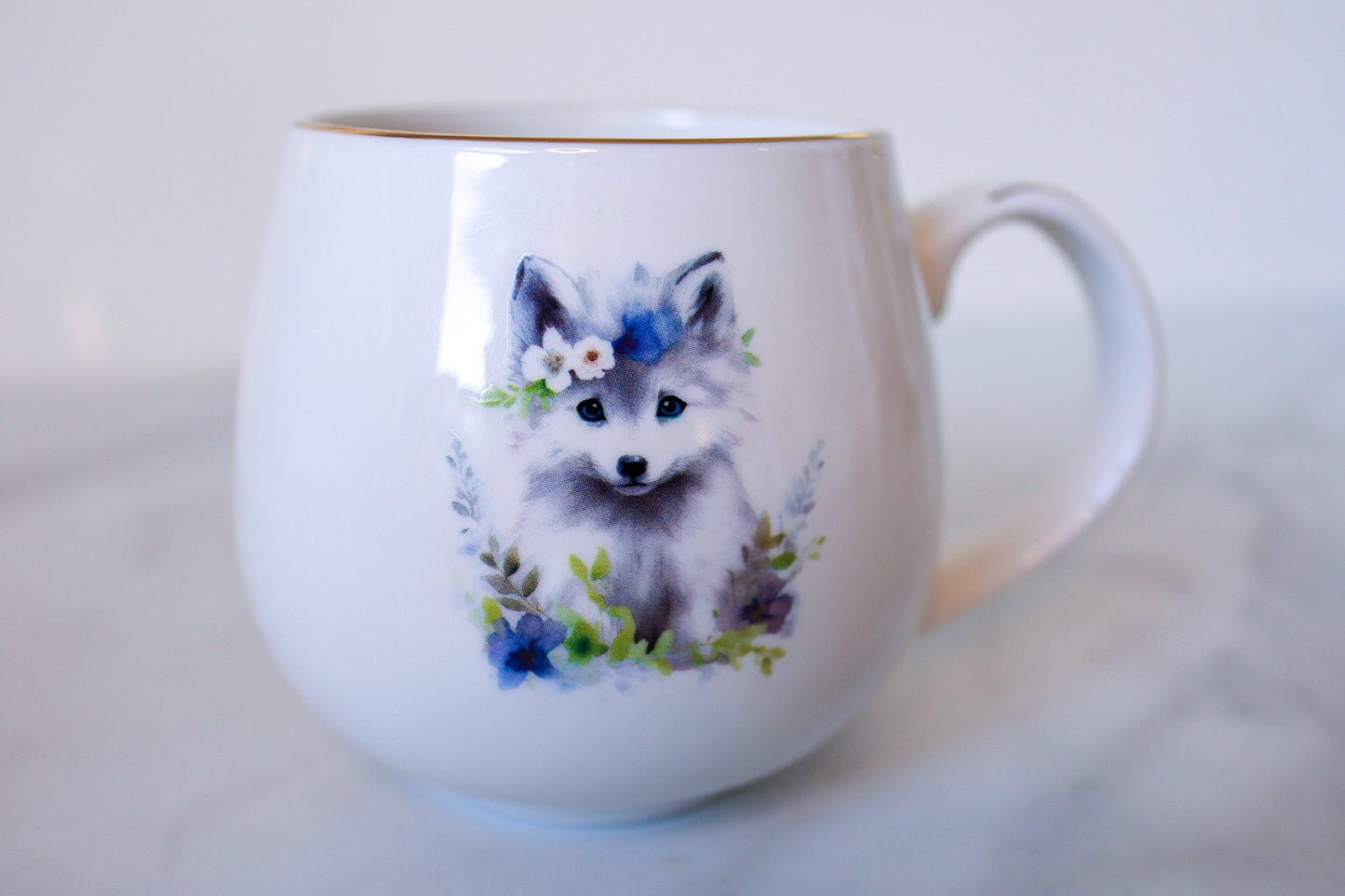 Arctic Fox Mug