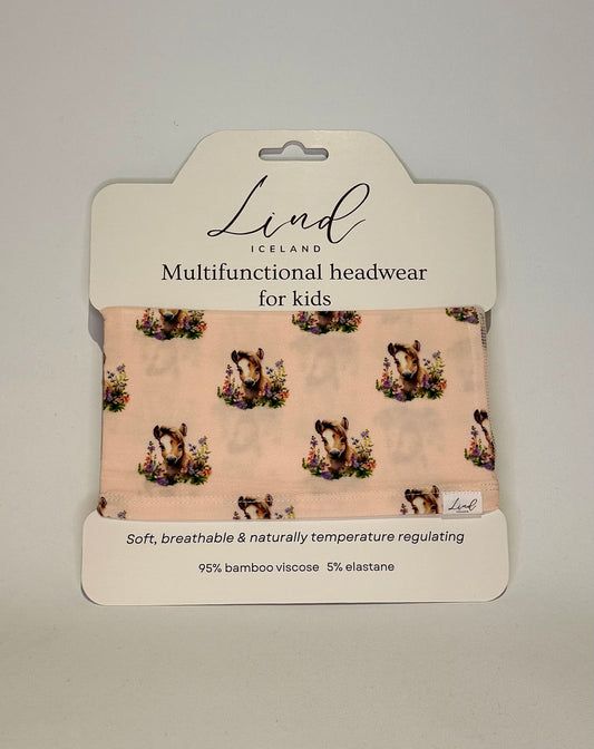 Multipurpose kids headwear - Horse