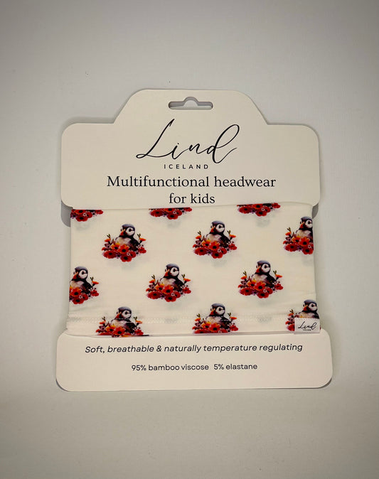 Multipurpose kids headwear - Puffin