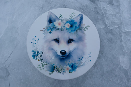 Arctic Fox Trivet