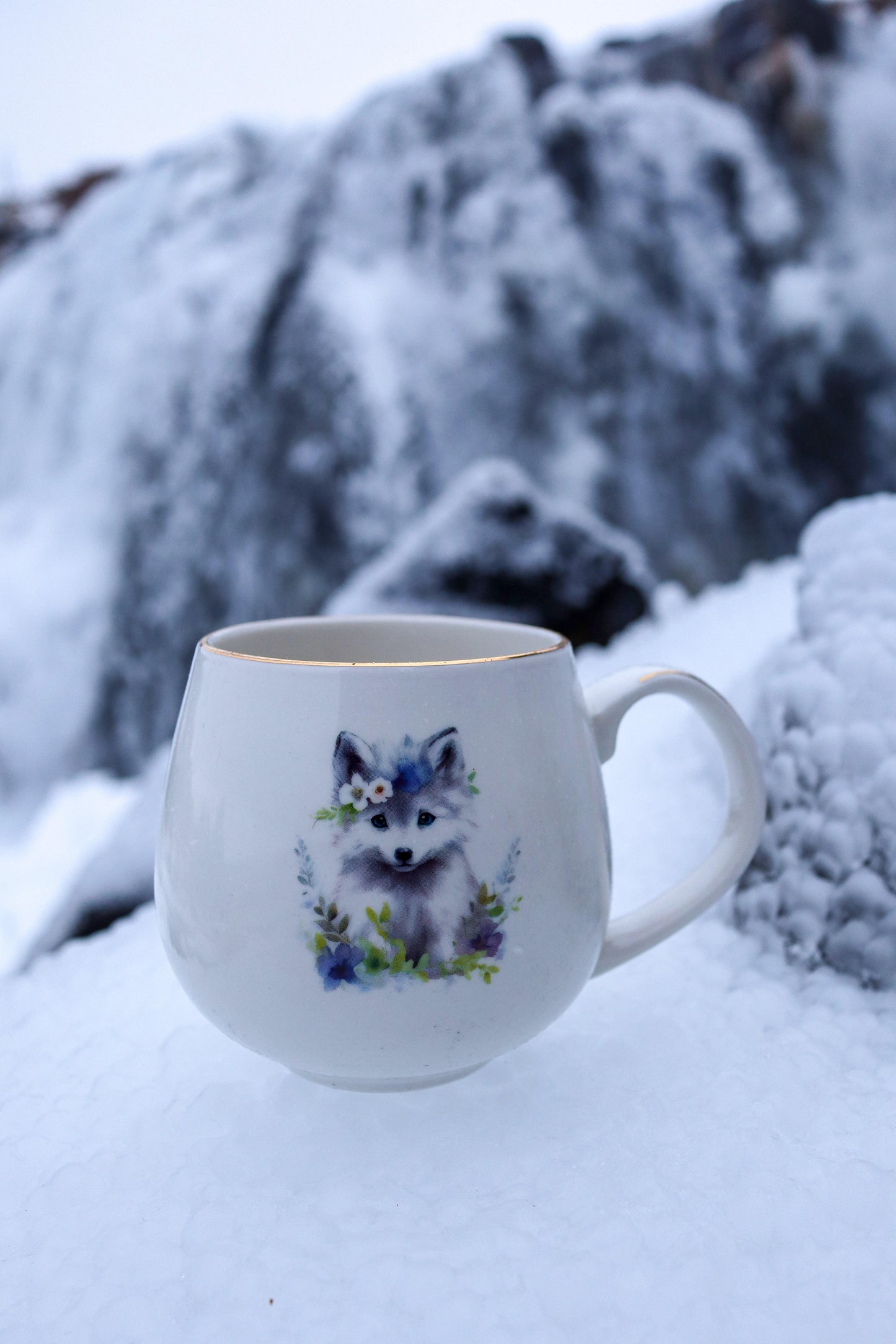 Arctic Fox Mug